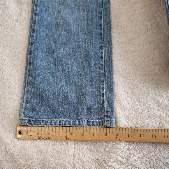 St. John's Bay Bootcut Jeans Size 12 Petite 12p boot cut small flare - Picture 9 of 10